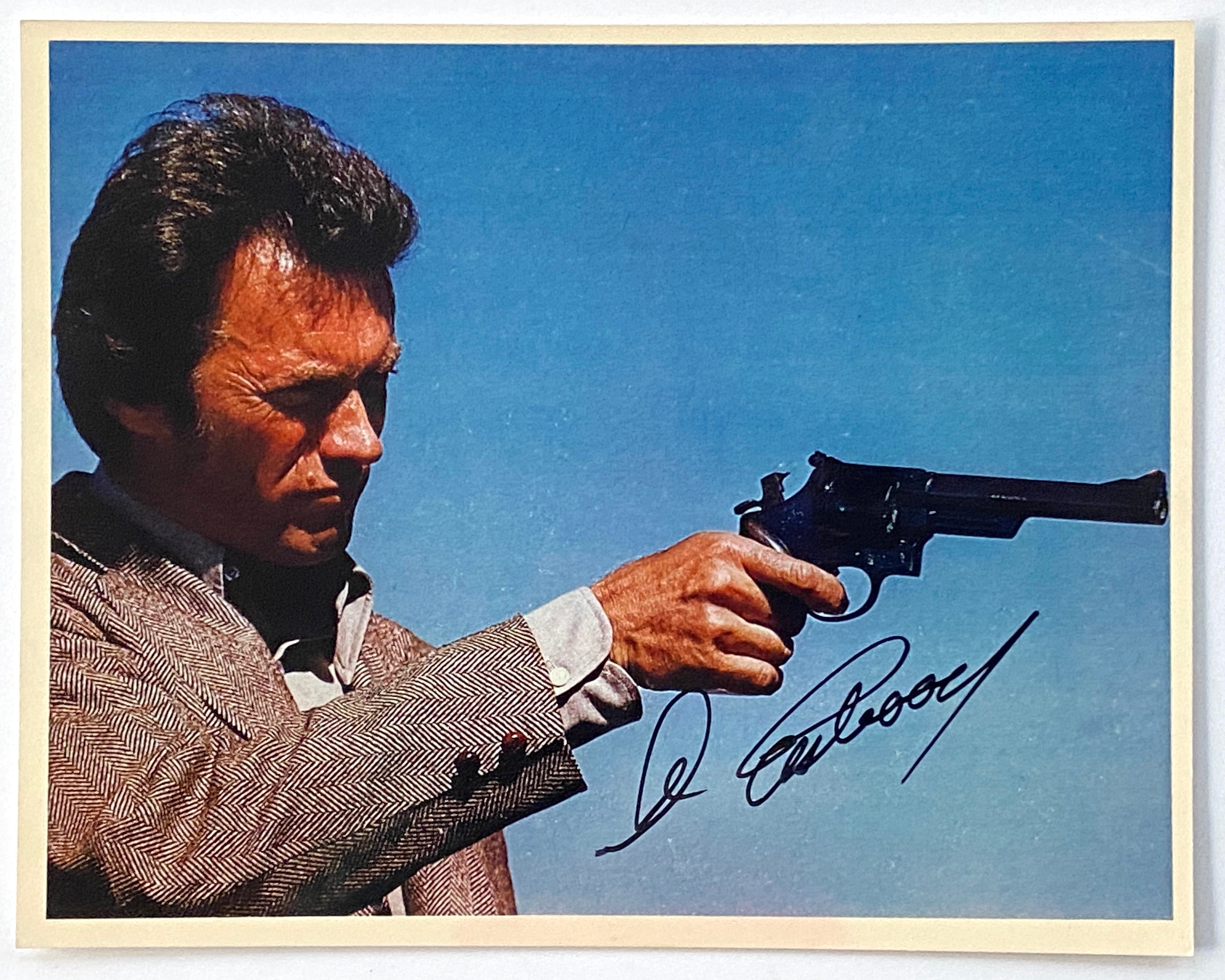 CLINT EASTWOOD Autograph IN-PERSON Signed 10 x 8 Photo JSA Authentic
