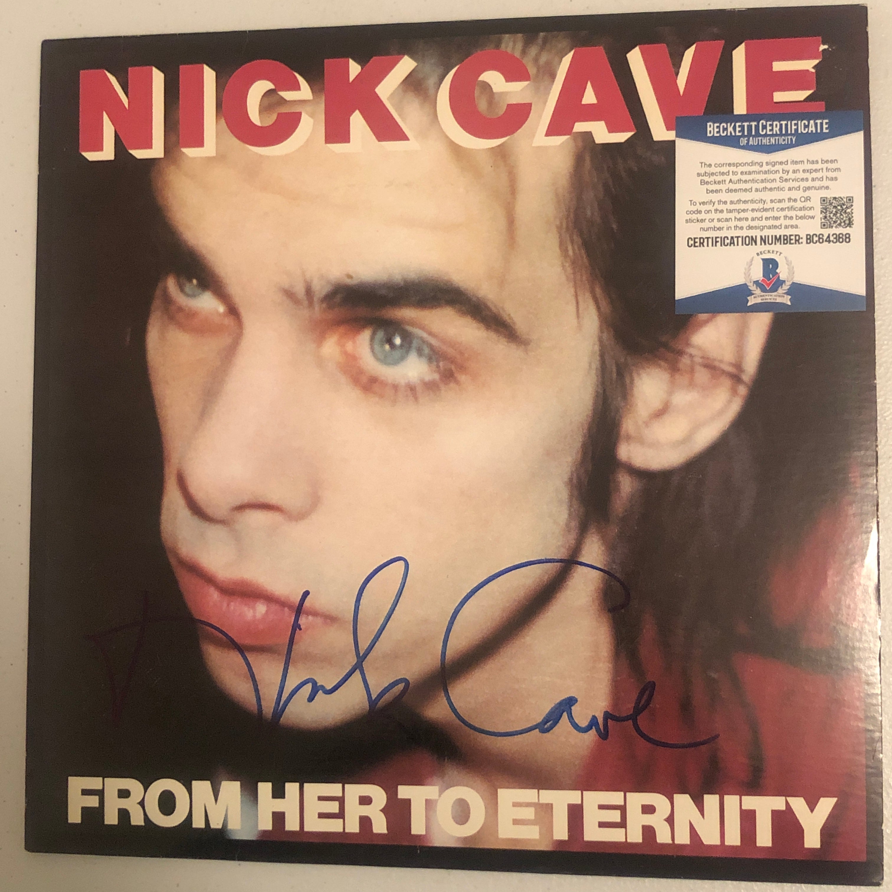 NICK CAVE Autograph IN-PERSON Signed 