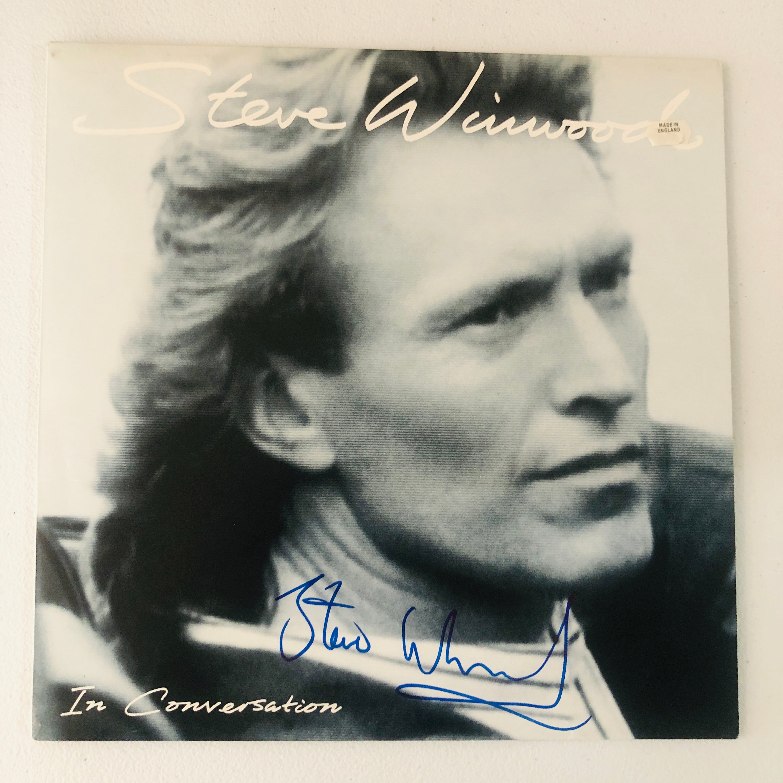 STEVE WINWOOD Signed Autograph 