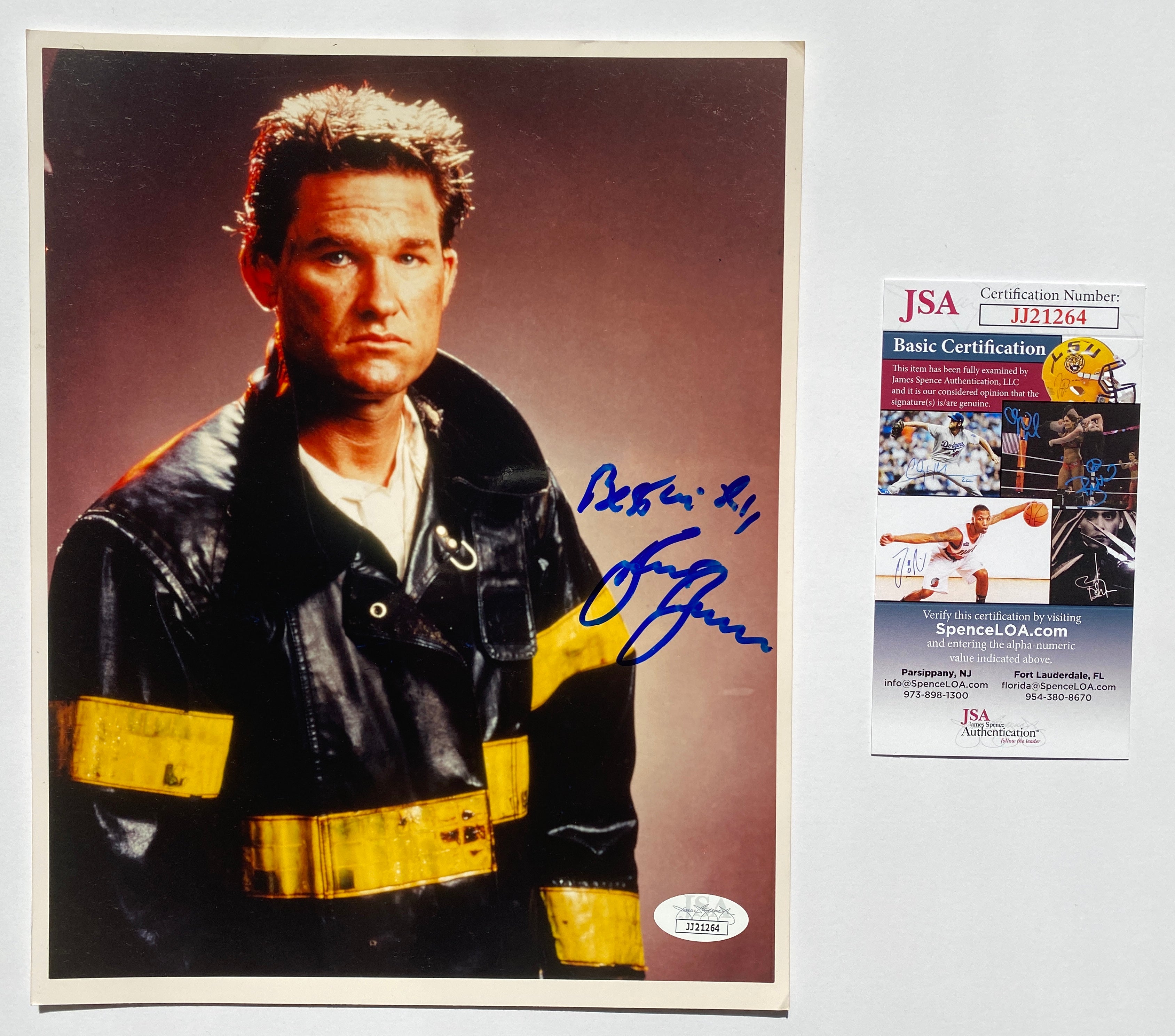 Kurt Russell Overboard actor signed autographed MLB baseball COA exact  proof.Star - Coast to Coast Collectibles Memorabilia - #sports_memorabilia#  - #entertainment_memorabilia#