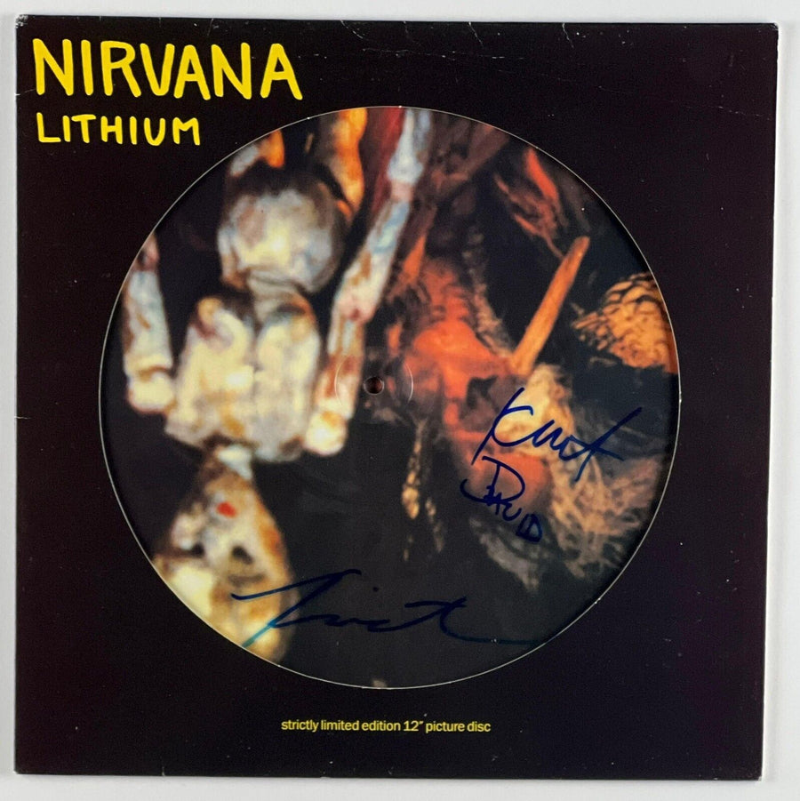 NIRVANA Signed Autograph 