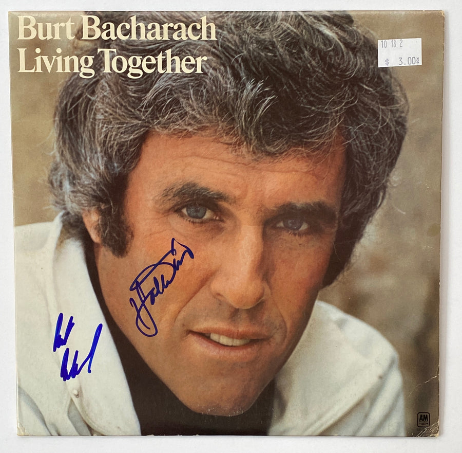 BURT BACHARACH and HAL DAVID Signed Autograph 