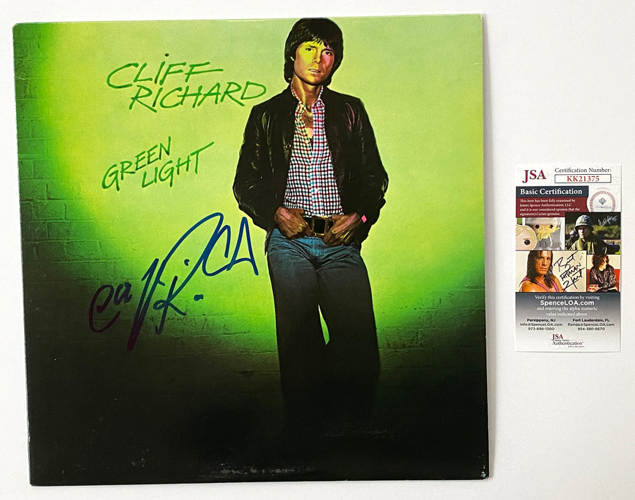 CLIFF RICHARD Autograph Signed 