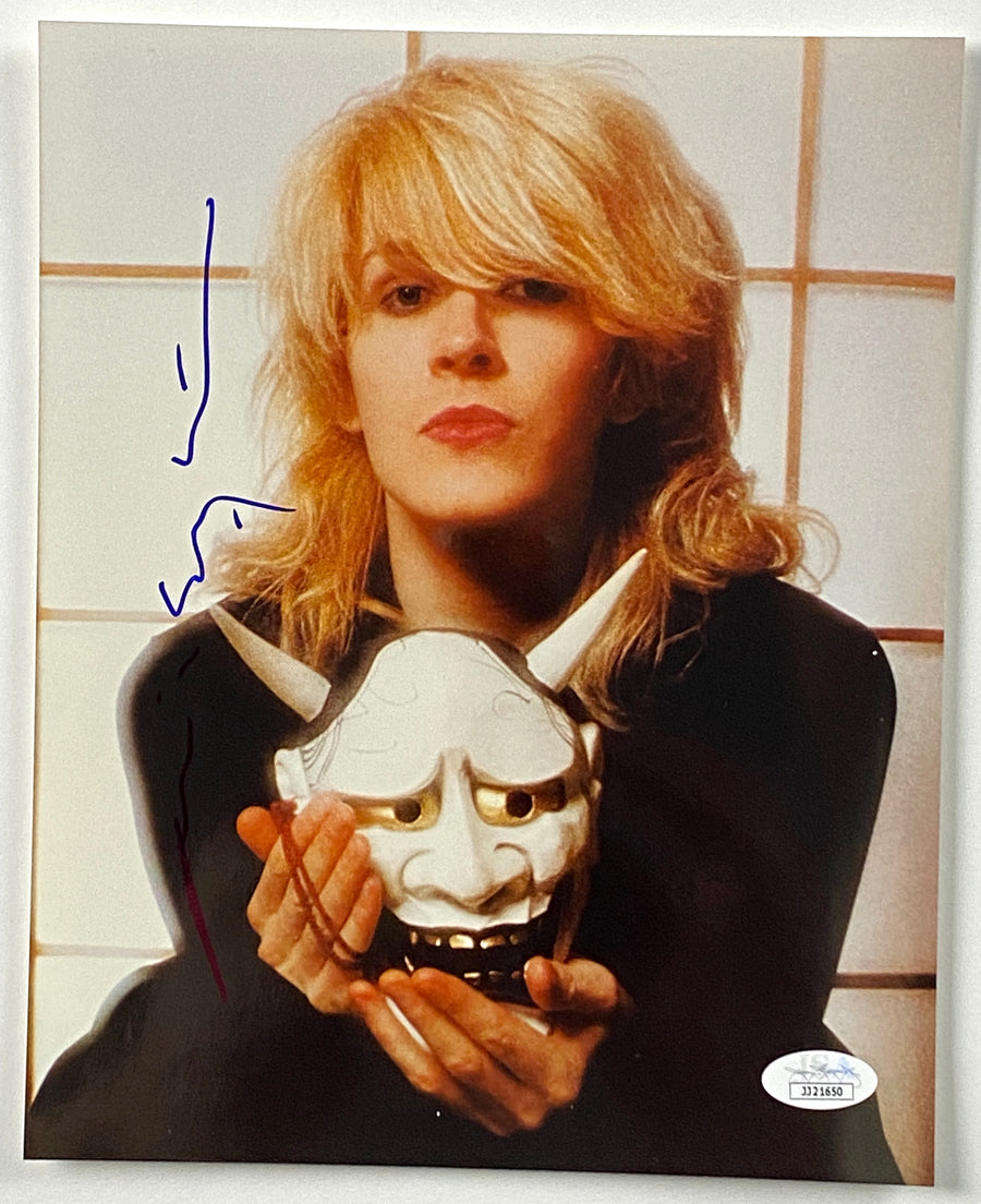 DAVID SYLVIAN JAPAN Autograph Signed Photo 8x10 JSA Authentication
