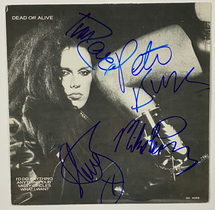 DEAD OR ALIVE Autograph Signed 