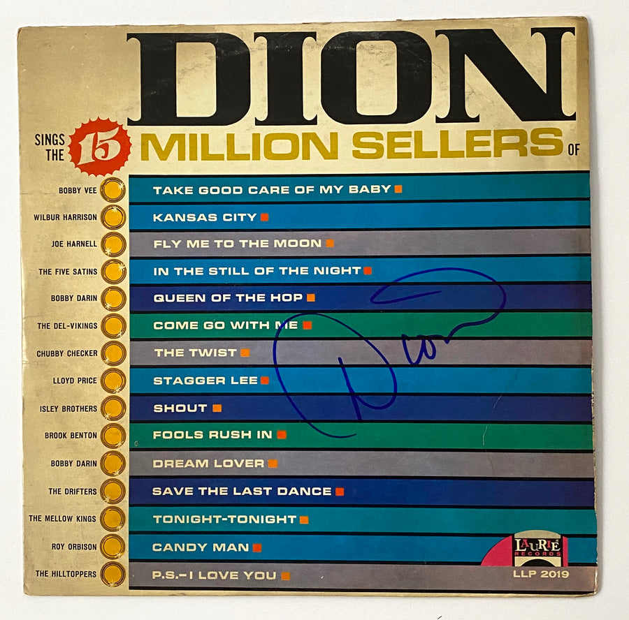 DION Autograph Signed 