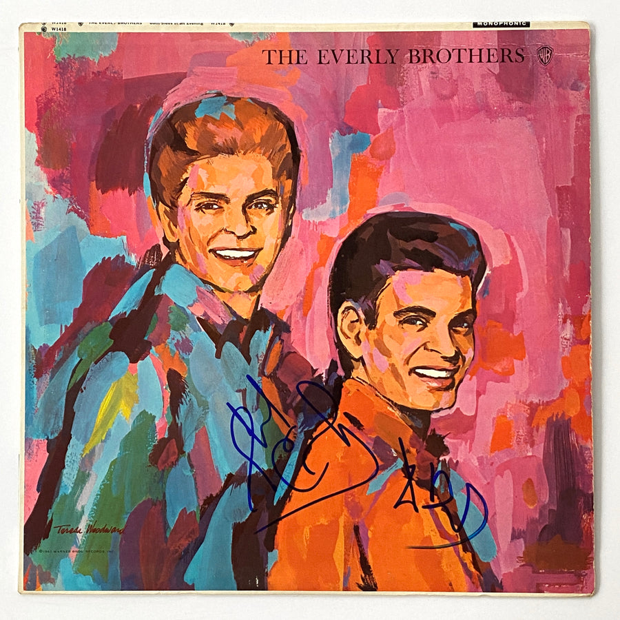 THE EVERLY BROTHERS Autograph Signed 