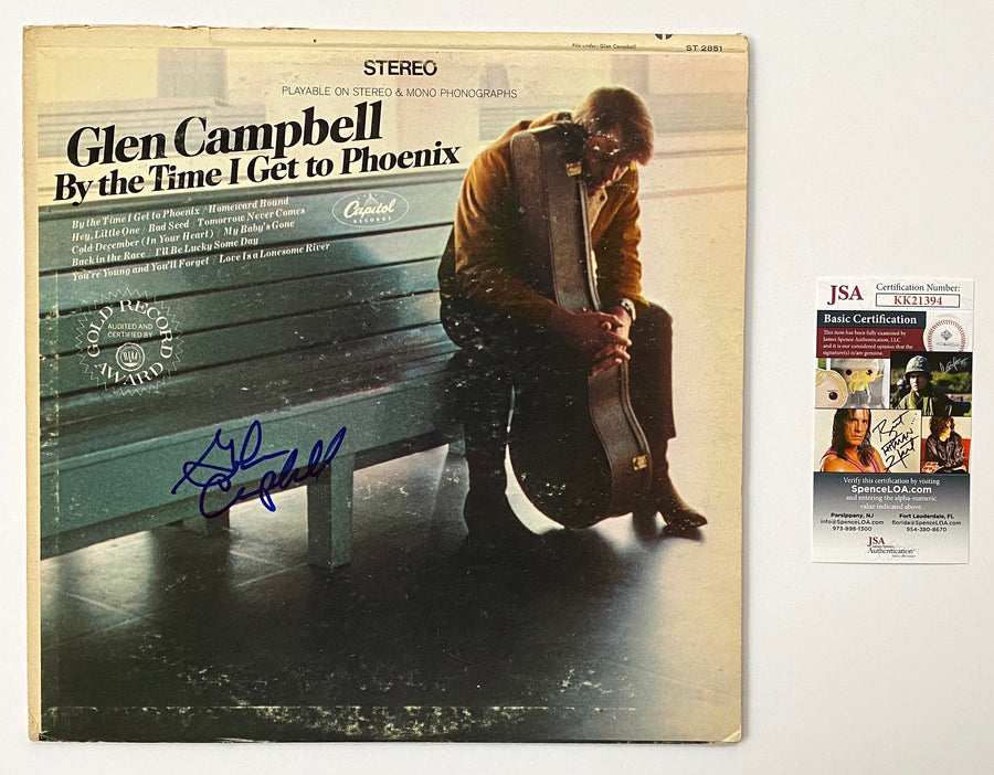 GLEN CAMPBELL Autograph Signed 