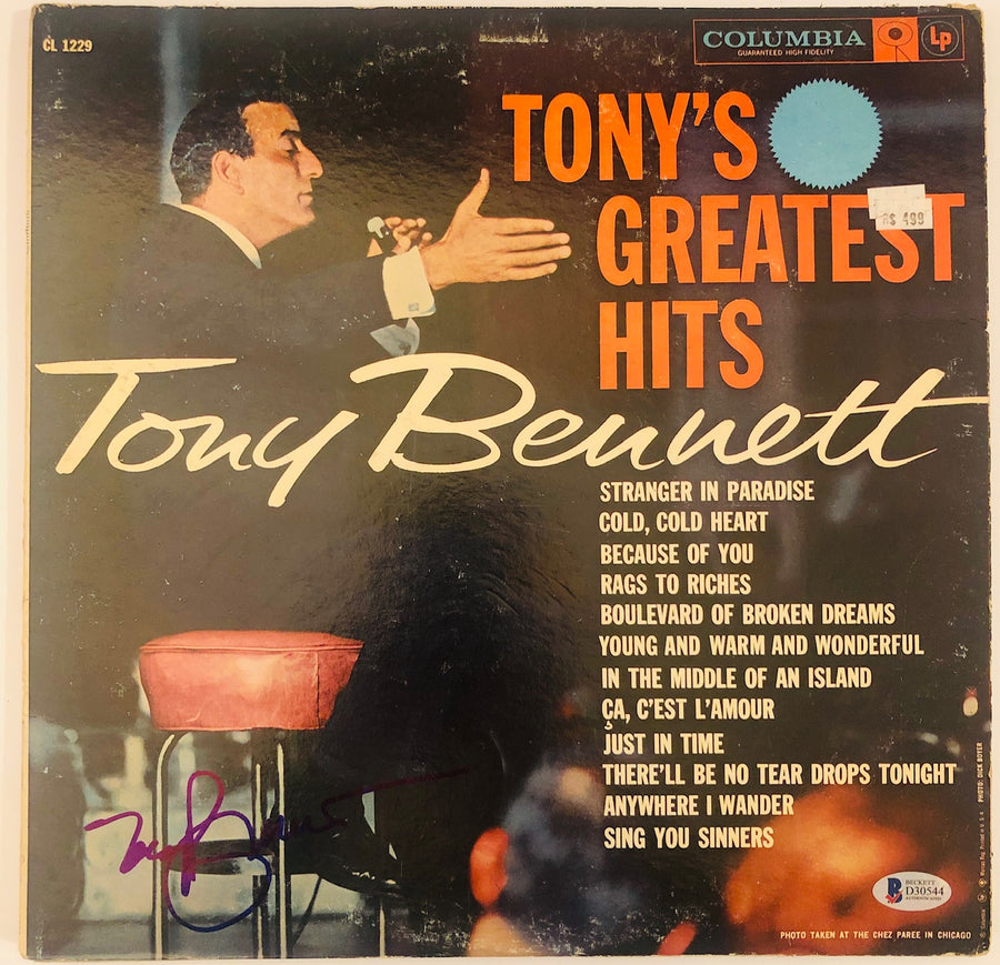 Tony Bennett Autograph Signed Album 