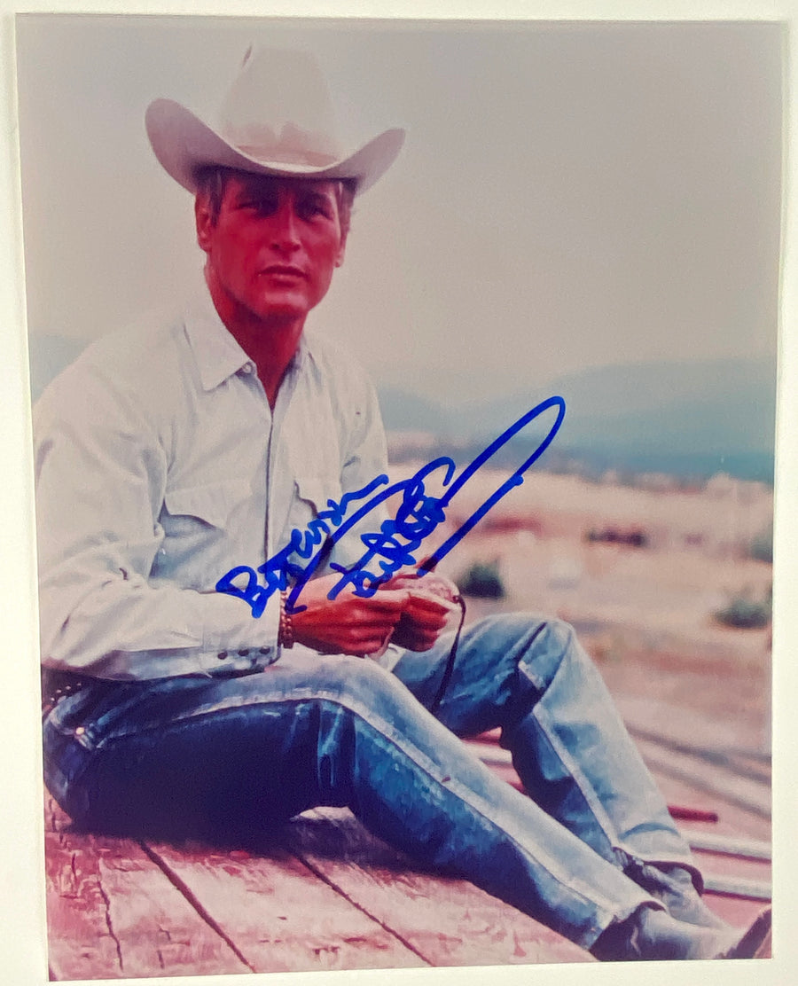 PAUL NEWMAN Autograph Signed Photo 11x14 Beckett Authentication
