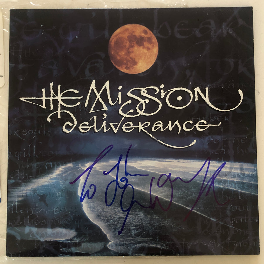 The Mission Wayne Hussey Autograph Signed 