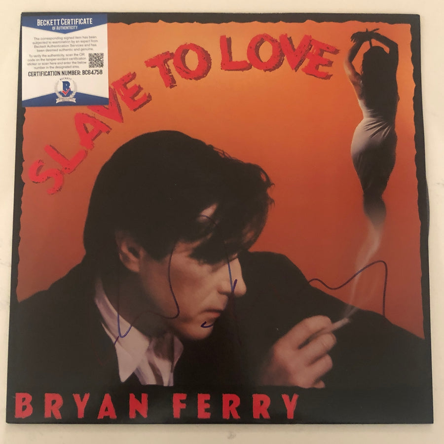 BRYAN FERRY Roxy Music Autograph Signed 