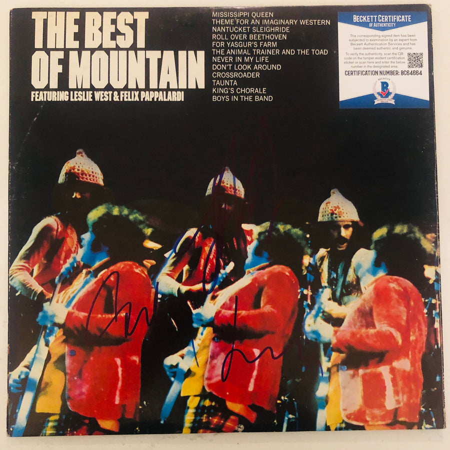 MOUNTAIN Autograph Signed 