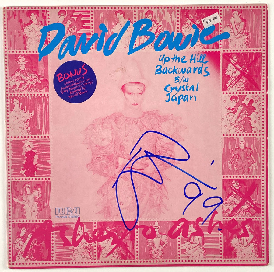 DAVID BOWIE Autograph IN-PERSON Signed 