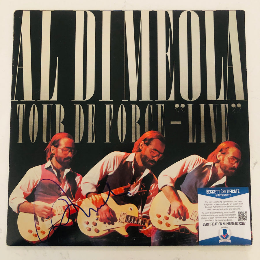 AL DIMEOLA Signed Autograph 