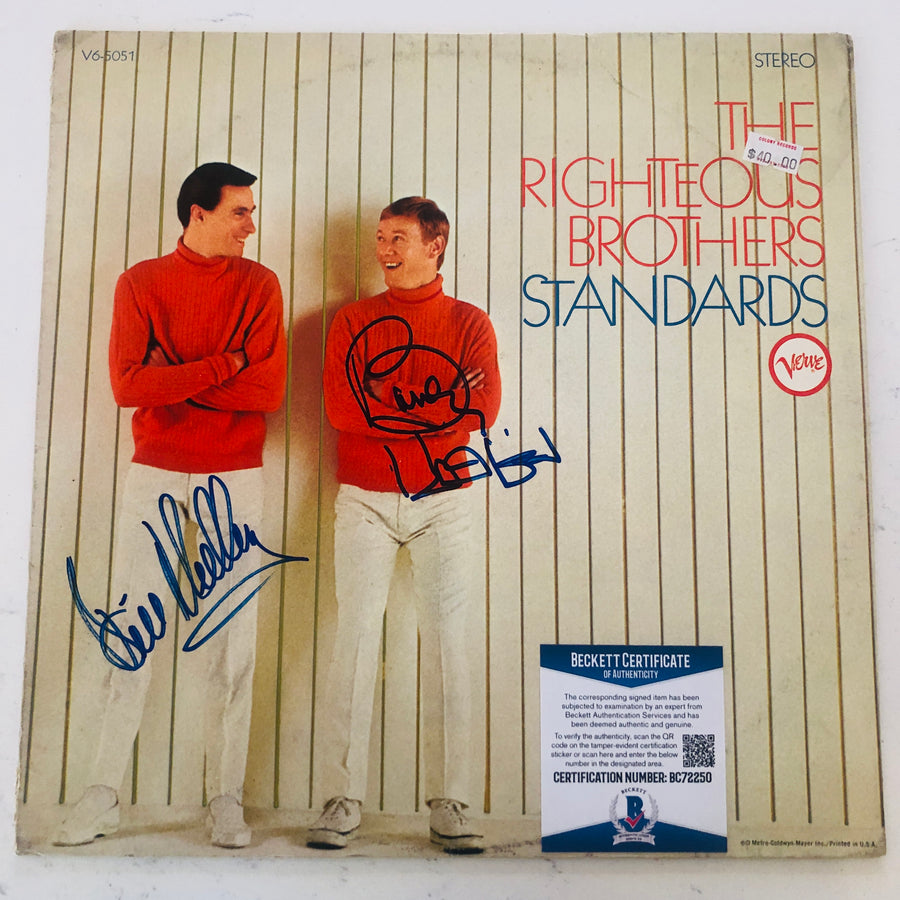 RIGHTEOUS BROTHERS Autograph Signed 
