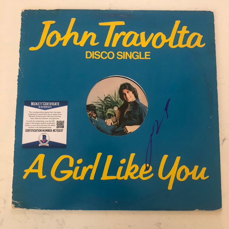 JOHN TRAVOLTA Autograph Signed 