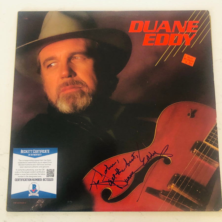 Duane Eddy Autograph Signed 