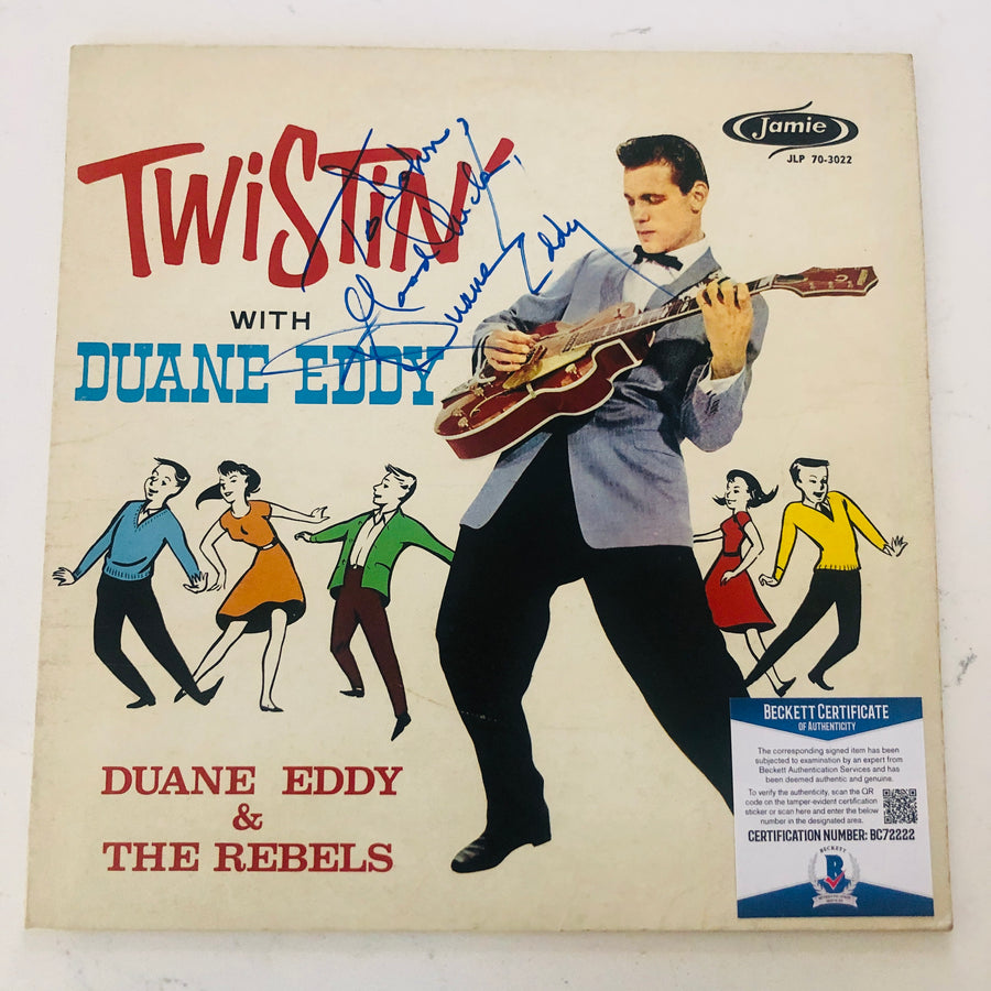 DUANE EDDY Autograph Signed 