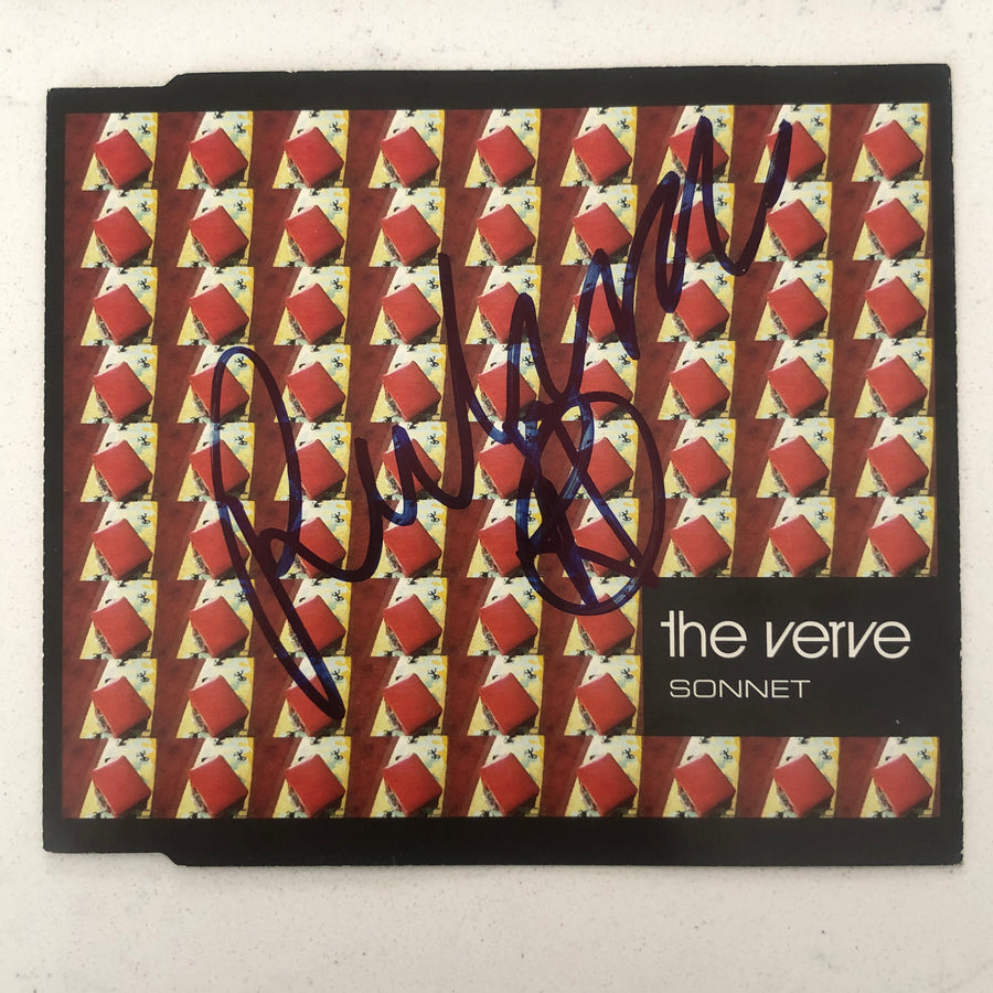 THE VERVE Autograph Signed 
