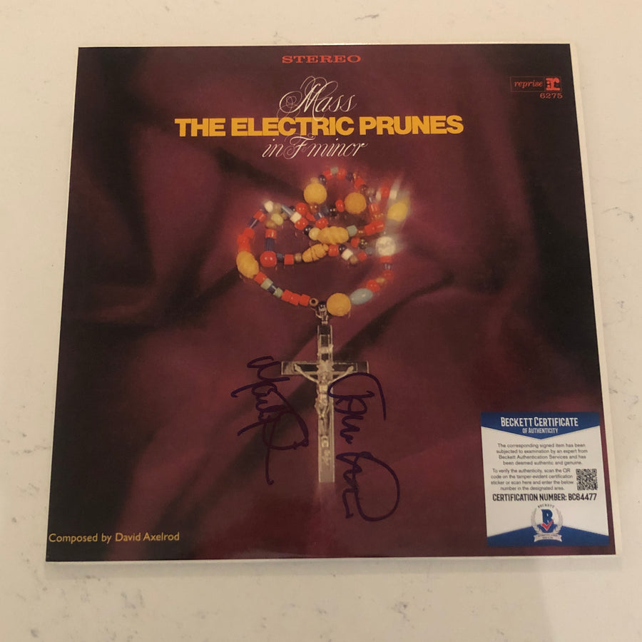 THE ELECTRIC PRUNES Autograph Signed 