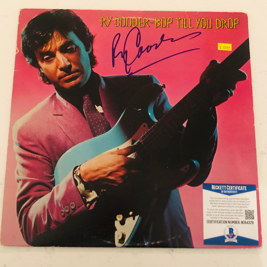 RY COODER Autograph Signed 