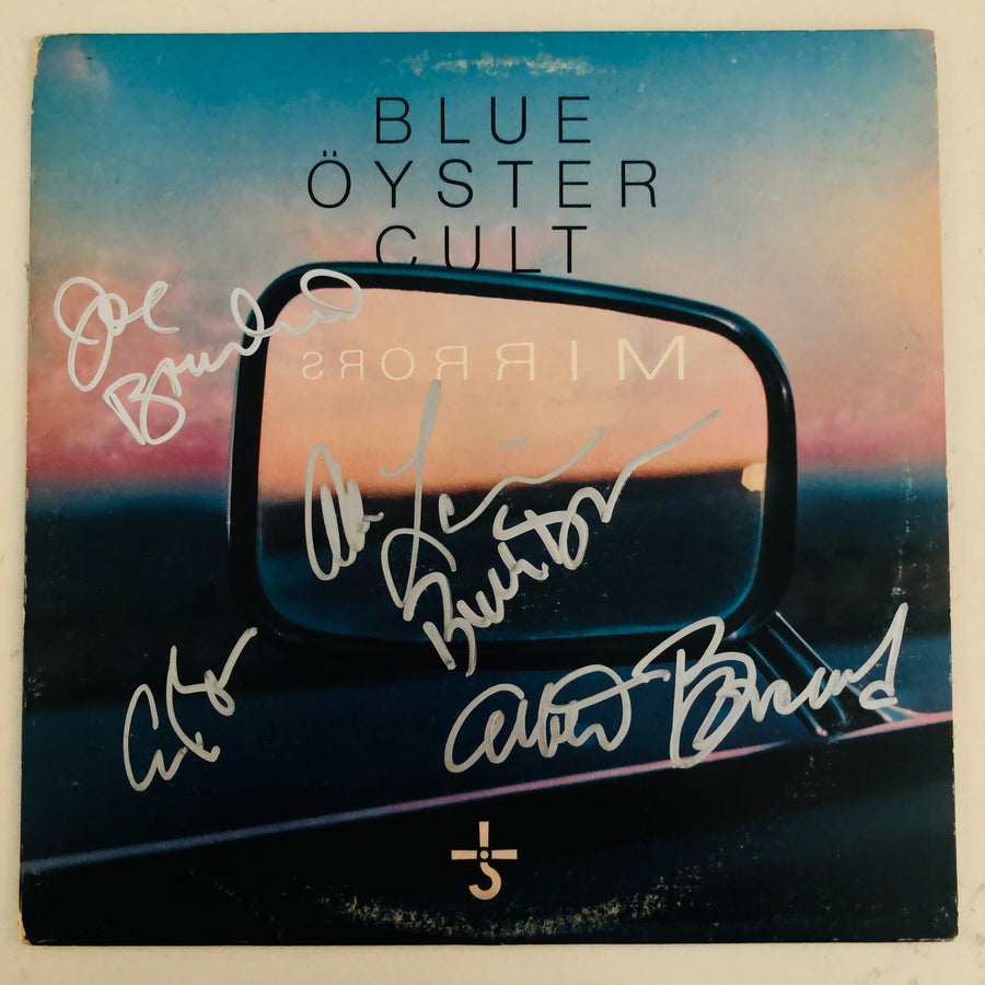 BLUE OYSTER CULT Autograph Signed 