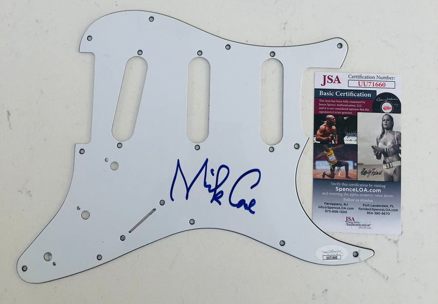 Nick Cave Signed Autograph Guitar Pickguard JSA Authentication