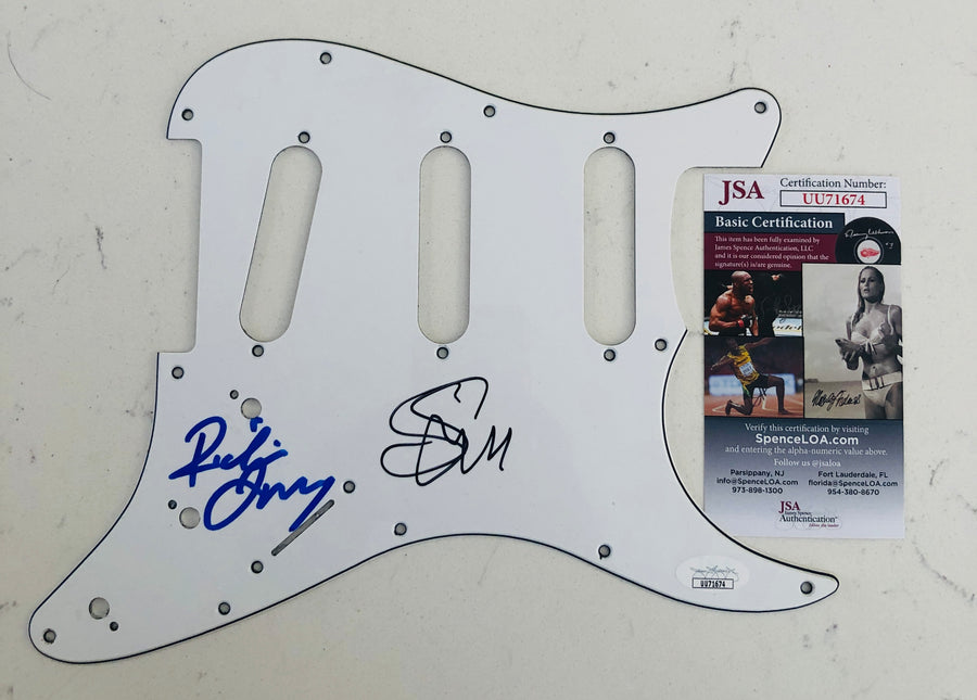 Buffalo Springfield Signed Autograph Guitar Pickguard x 2 JSA Authentication