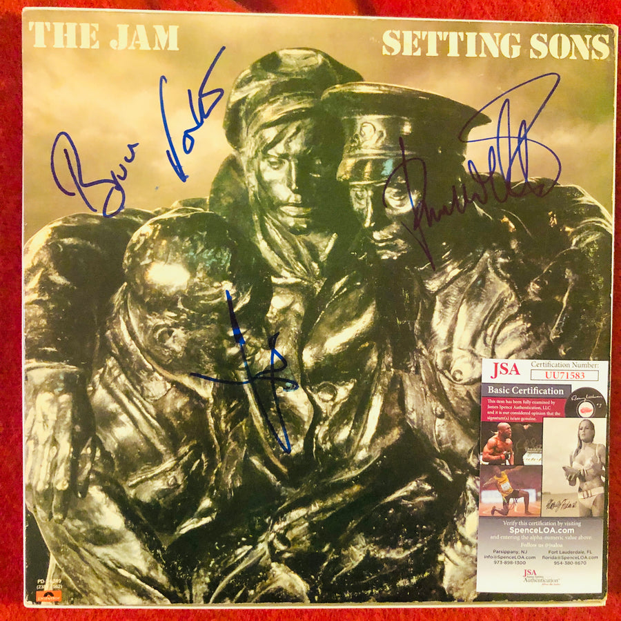 The Jam Autograph Signed 