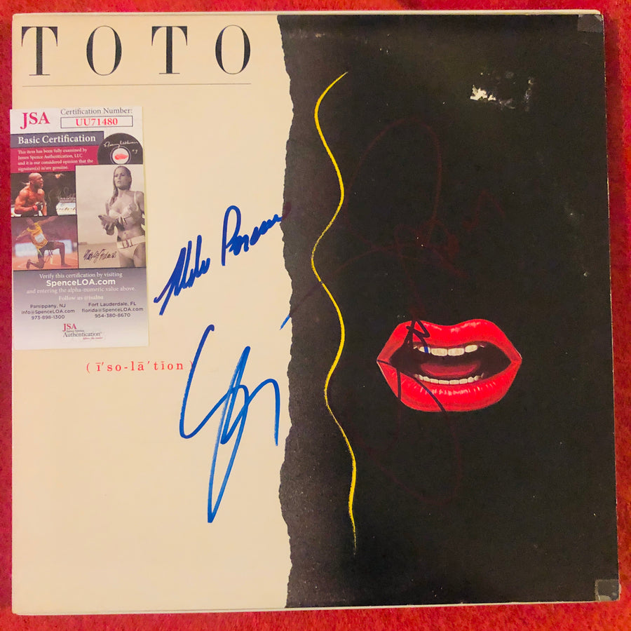 TOTO Autograph Signed  