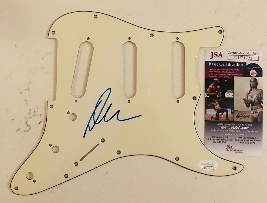 Janes Addiction Dave Navarro Signed Autograph Guitar Pickguard JSA Authentication