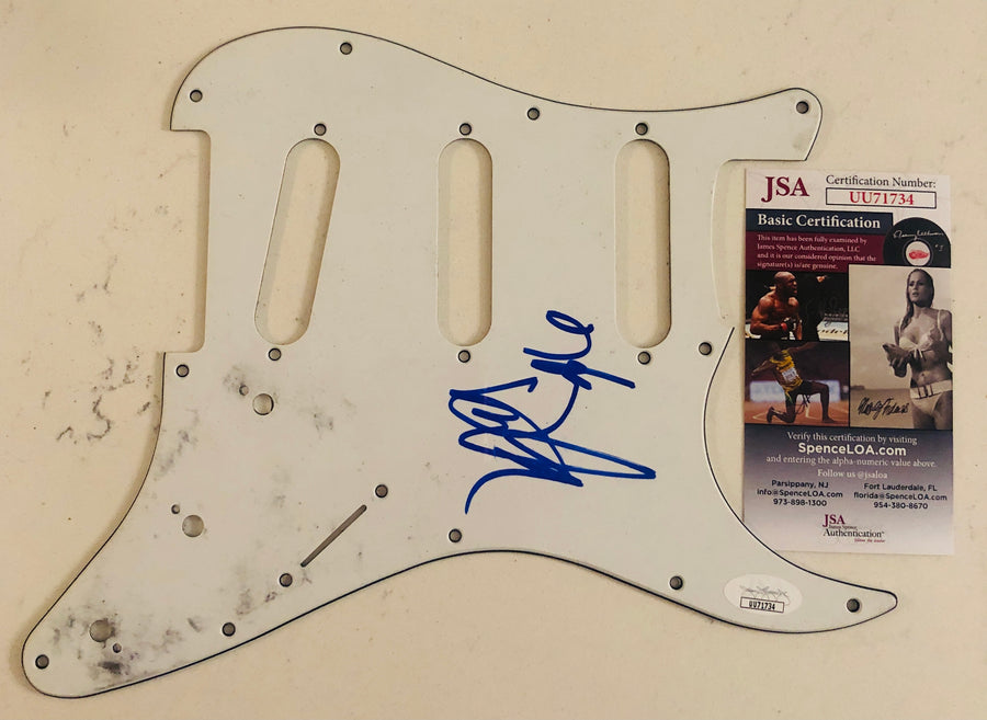 Canned Heat Harvey Mandel Signed Autograph Guitar Pickguard JSA Authentication