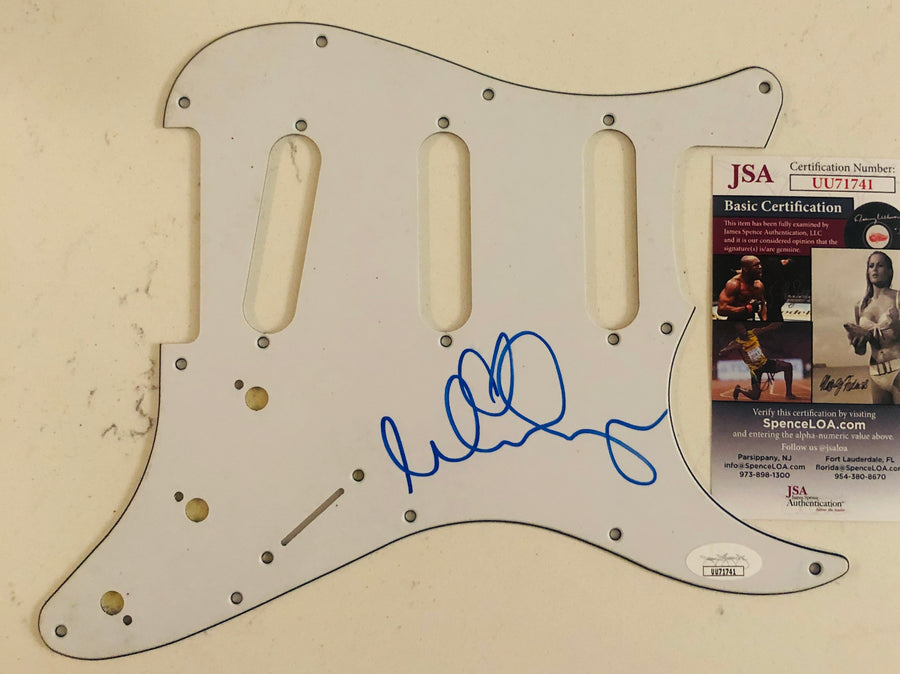 Miley Cyrus Signed Autograph Guitar Pickguard JSA Authentication