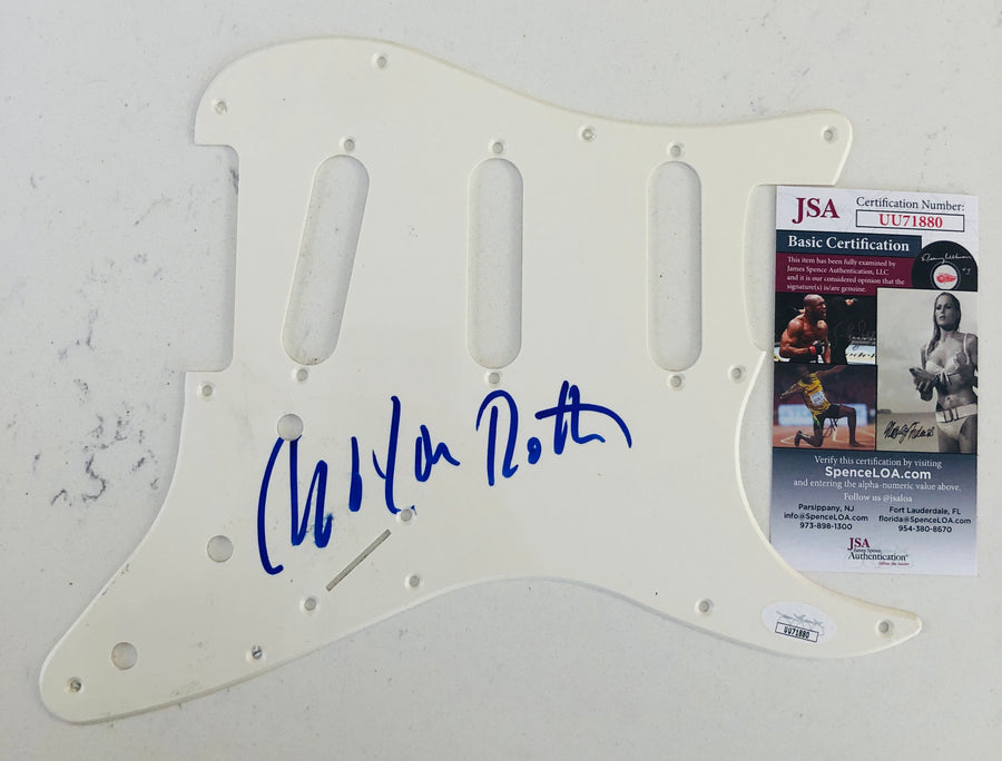 Scorpions Uli Jon Roth Autograph Signed Guitar Pickguard JSA Authentication