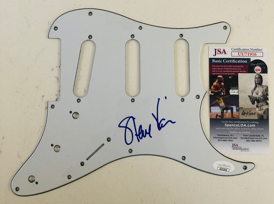 Steve Vai Signed Autograph Guitar Pickguard JSA Authentication