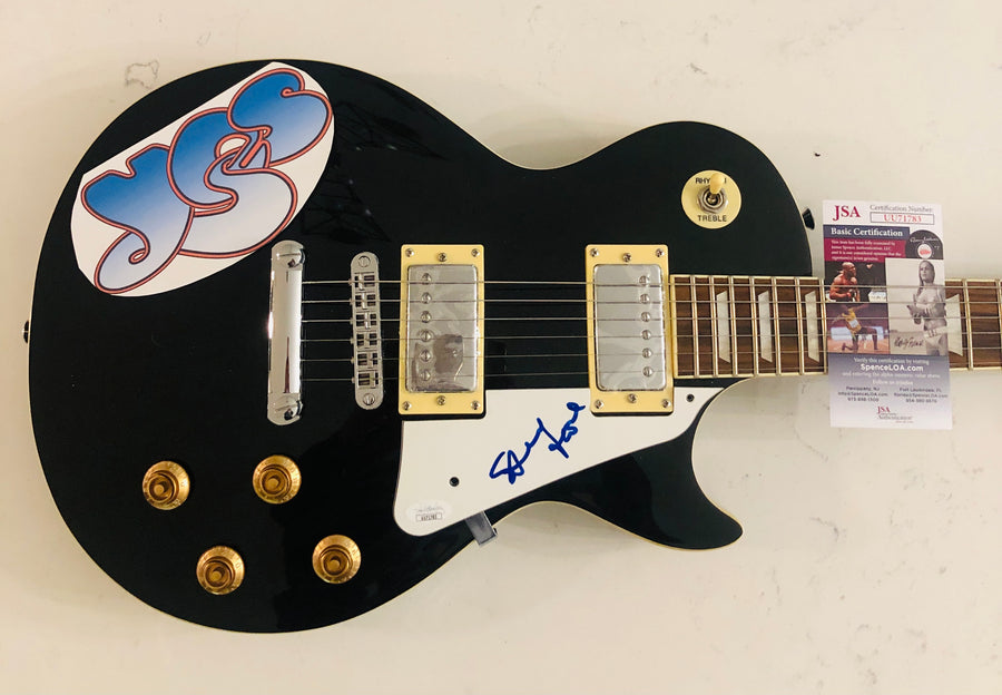 YES Steve Howe Autograph Signed Guitar JSA Authentication