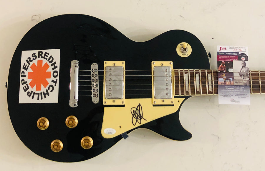 Red Hot Chili Peppers John Frusciante Autograph Signed Guitar JSA Authentication