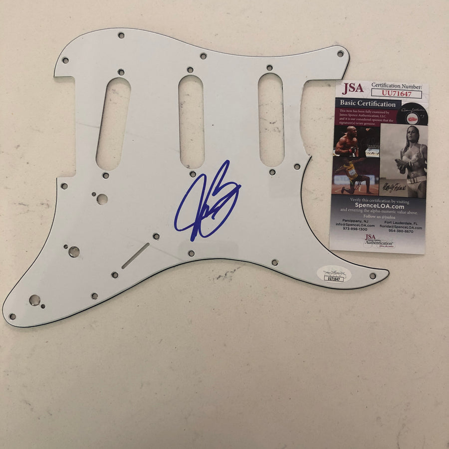 Joe Bonamassa Signed Autograph Guitar Pickguard JSA Authentication