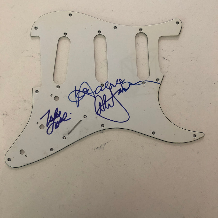 The Beach Boys Group Signed Autograph Guitar Pickguard x 3 JSA Authentication
