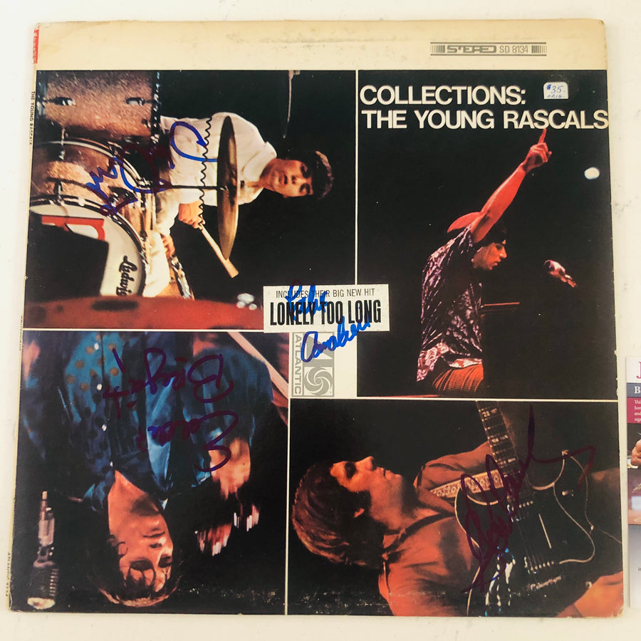 THE YOUNG RASCALS Autograph Signed 