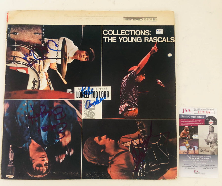 THE YOUNG RASCALS Autograph Signed 