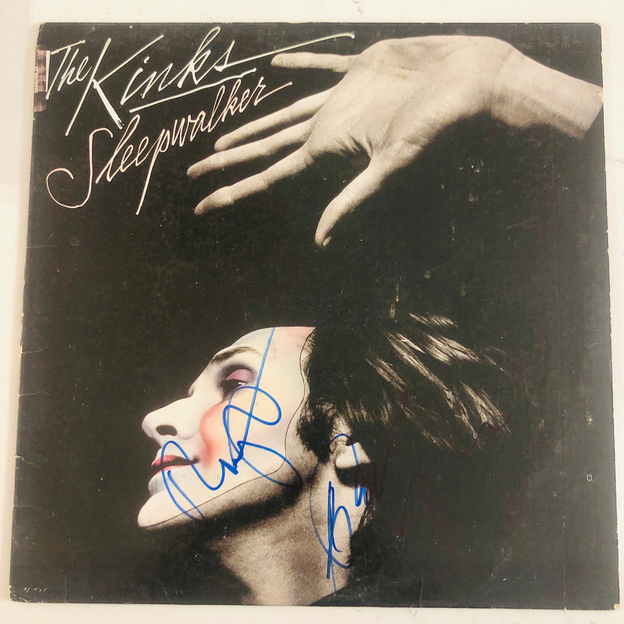 THE KINKS Autograph Signed 