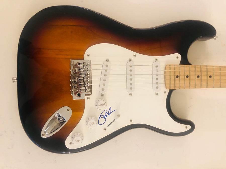 ERIC CLAPTON Autograph Signed Guitar Layla Vintage 90's JSA Authentication