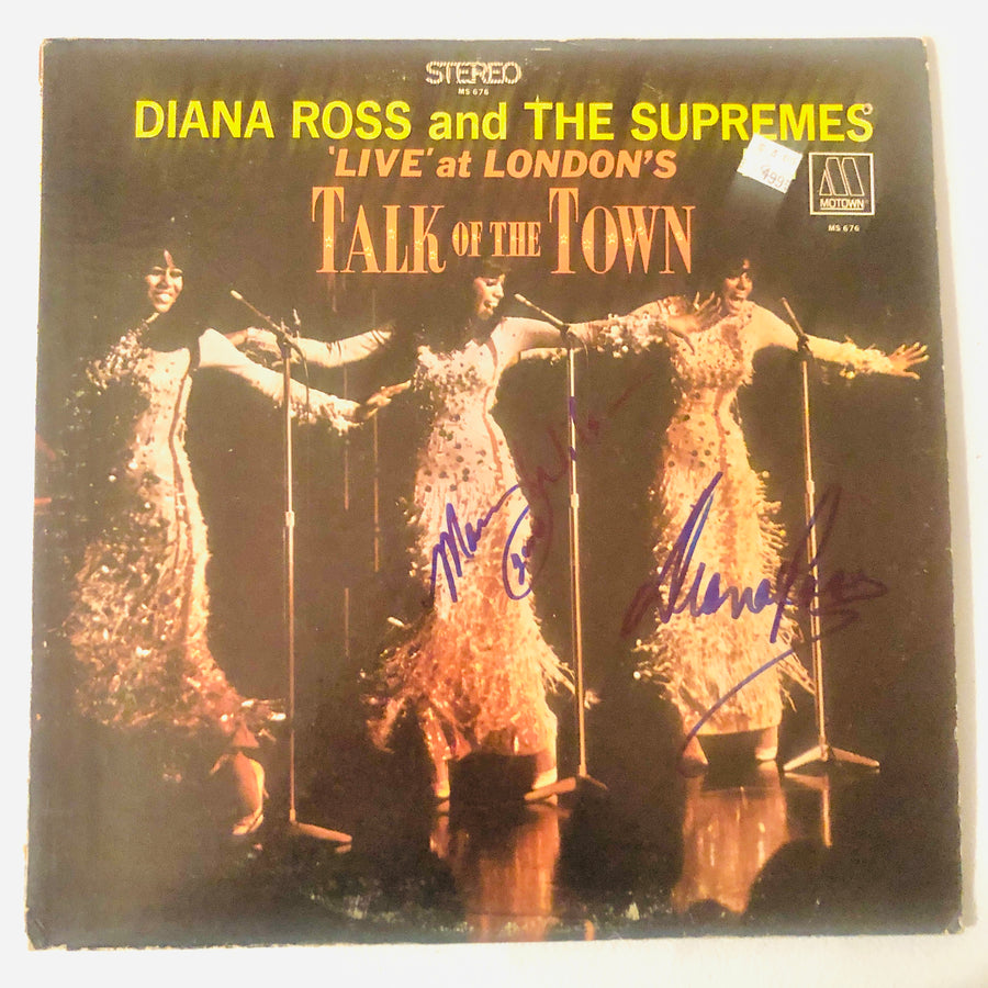 Diana Ross and Mary Wilson Supremes Signed Autograph Album 
