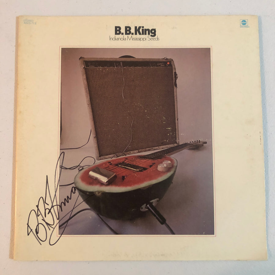 BB KING Autograph Signed 