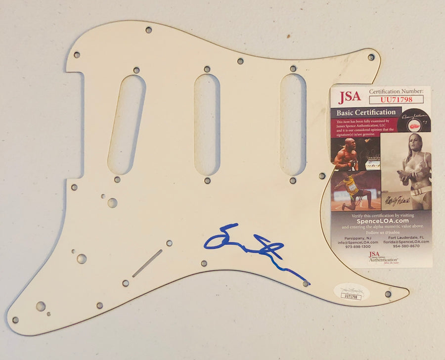 Yngwie Malmsteen Signed Autograph Guitar Pickguard JSA Authentication