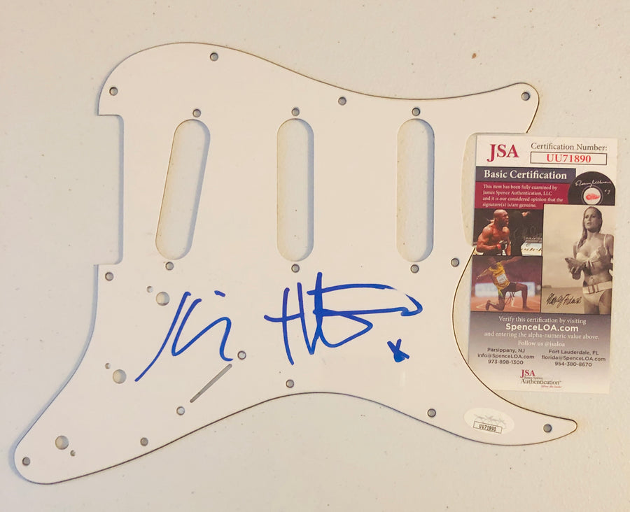 Sonic Youth Autograph Signed Guitar Pickguard X 2 JSA Authentication