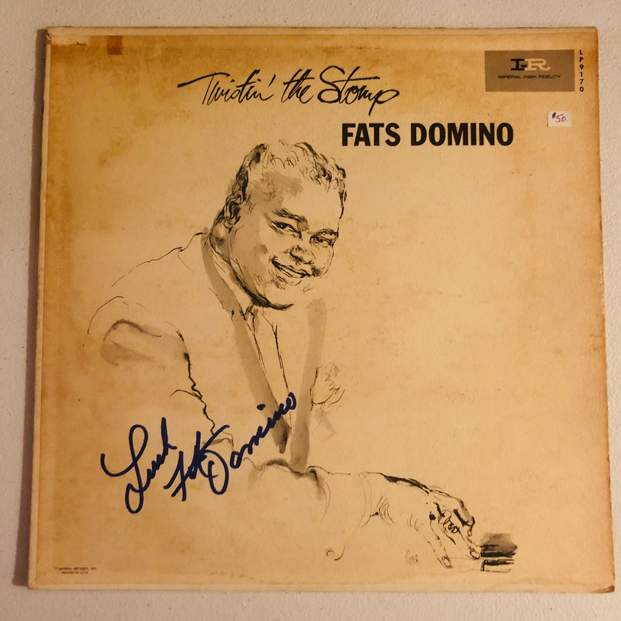 FATS DOMINO Autograph Signed 