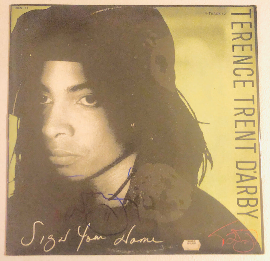 TERENCE TRENT DARBY Signed Autograph 